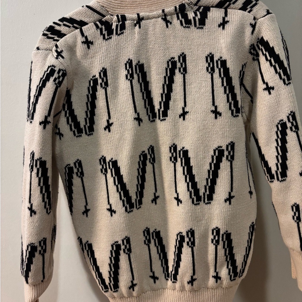 Stylish apres ski Kids button down Sweater